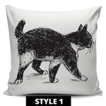 Classic Cat Pillow Covers - Hello Moa
