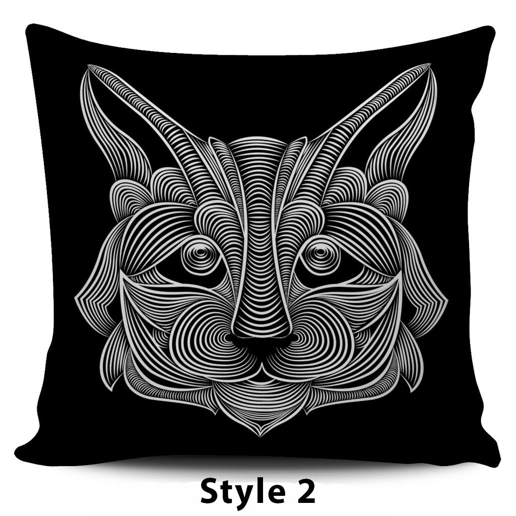 Thread Art Cat Pillow Covers - Hello Moa