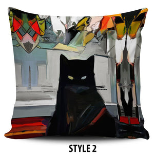 Art II Cat Pillow Covers - Hello Moa