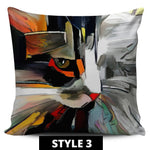 Art Cat Pillow Covers - Hello Moa