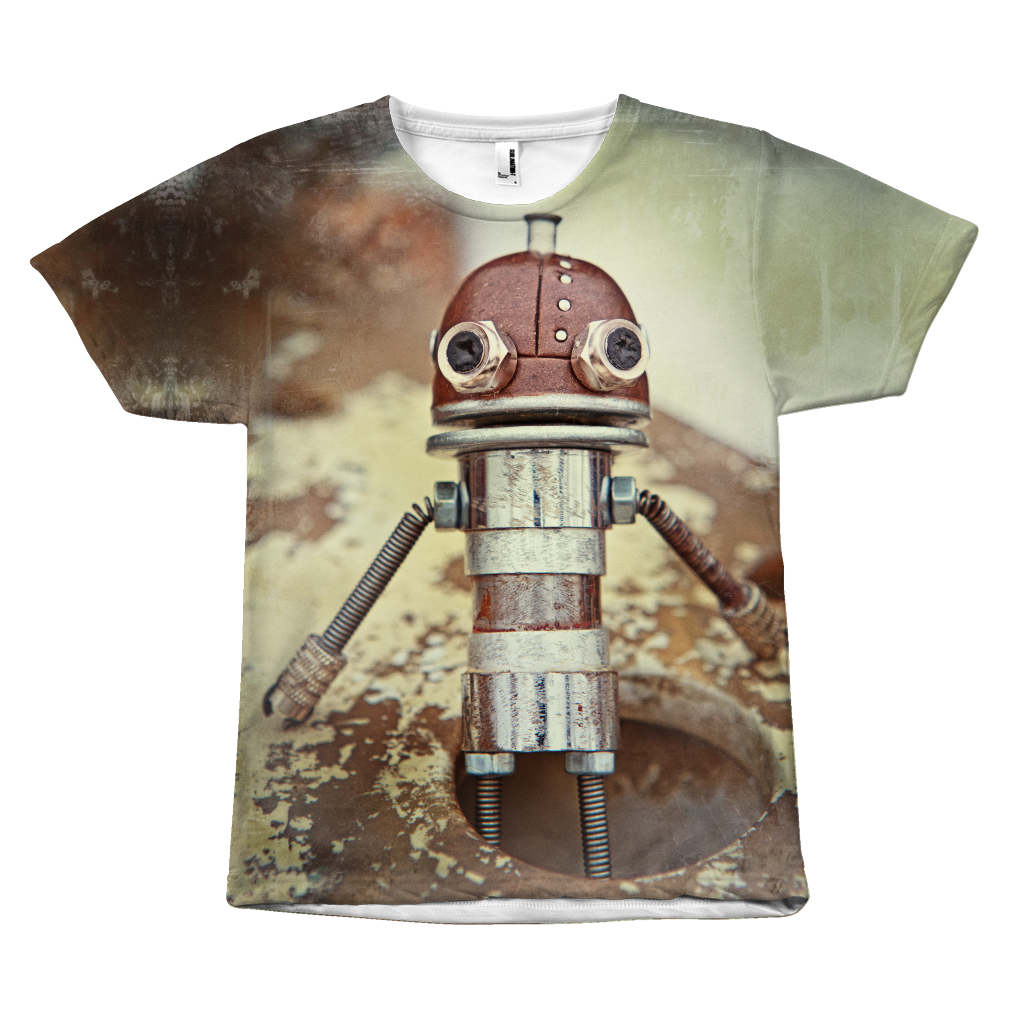 Steampunk Robot Tee - Hello Moa