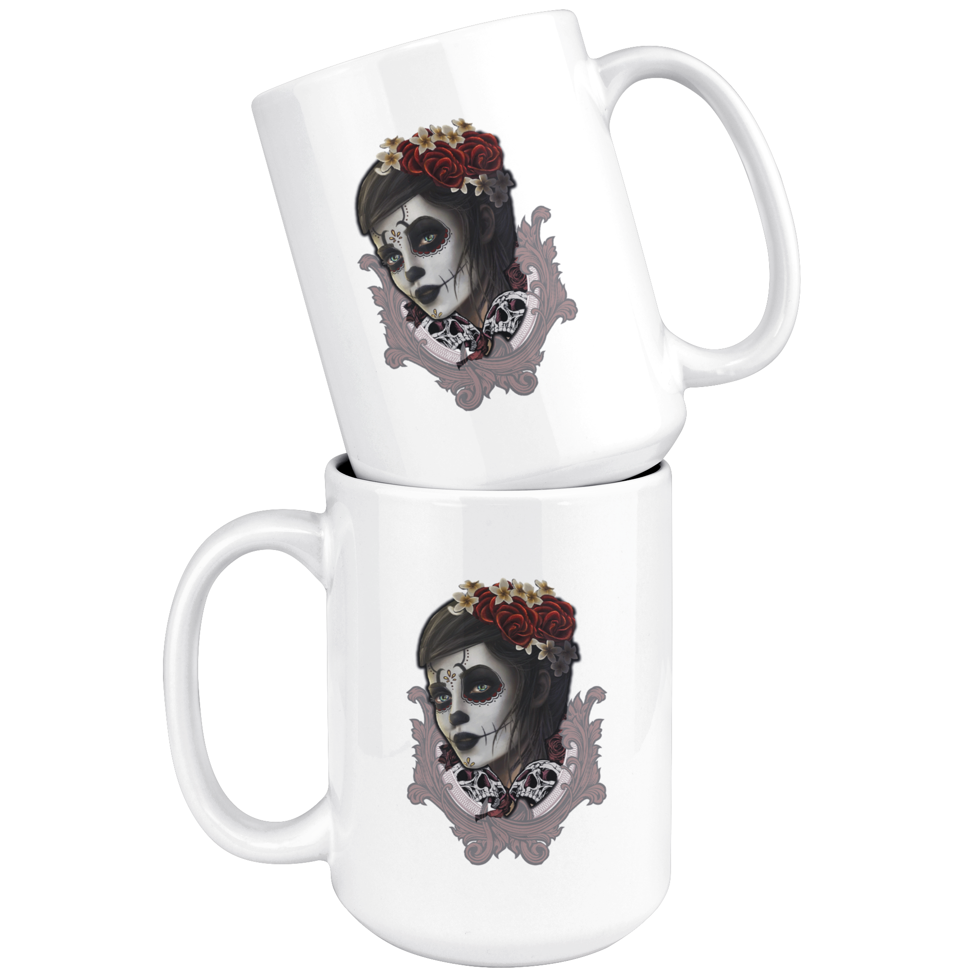 Sugar Skull Relic Coffee Mug - Hello Moa