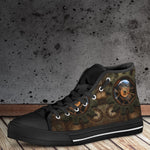 Wire Cog Steampunk Canvas Shoes - Hello Moa