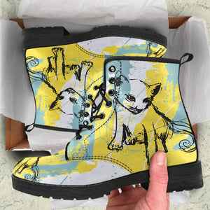 Grunge Cat II Boots - Hello Moa
